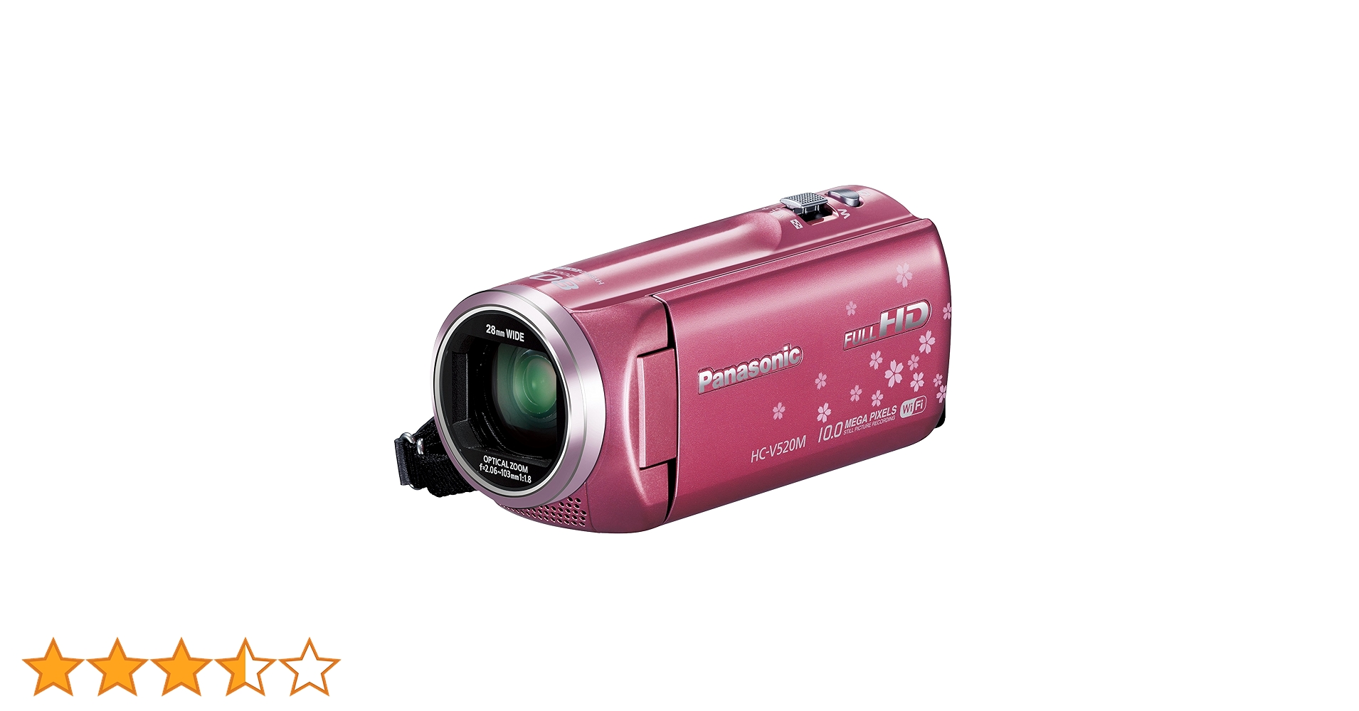 Panasonic HC-V520M ビデオカメラ 本体※動作未確認 サポート デジタルハイビジョンビデオカメラ HC-V520M | デジタル